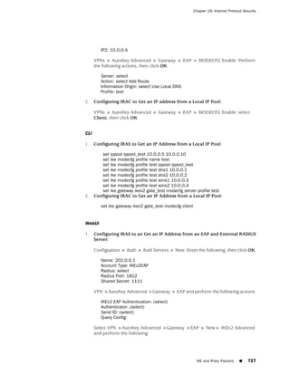 ScreenOS 6.1 Concepts & Examples