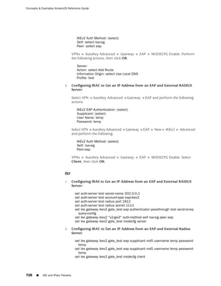 ScreenOS 6.1 Concepts & Examples