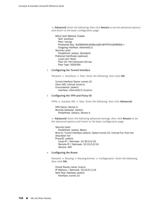 ScreenOS 6.1 Concepts & Examples