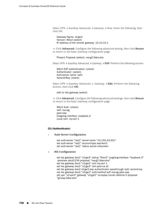 ScreenOS 6.1 Concepts & Examples
