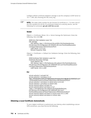 ScreenOS 6.1 Concepts & Examples