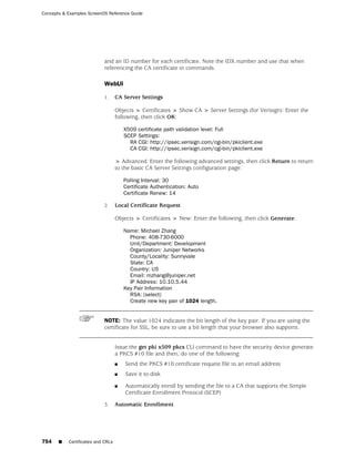 ScreenOS 6.1 Concepts & Examples