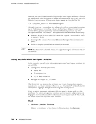 ScreenOS 6.1 Concepts & Examples