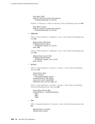 ScreenOS 6.1 Concepts & Examples