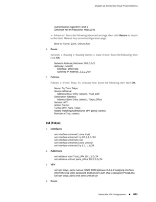 ScreenOS 6.1 Concepts & Examples