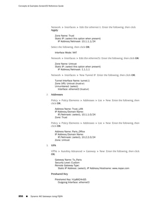 ScreenOS 6.1 Concepts & Examples