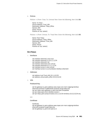 ScreenOS 6.1 Concepts & Examples