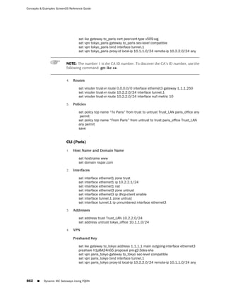 ScreenOS 6.1 Concepts & Examples