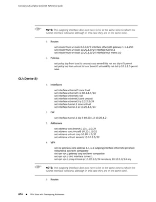 ScreenOS 6.1 Concepts & Examples