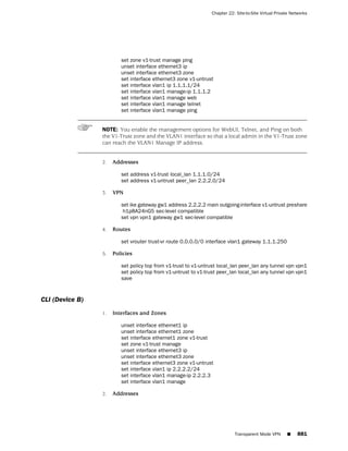 ScreenOS 6.1 Concepts & Examples