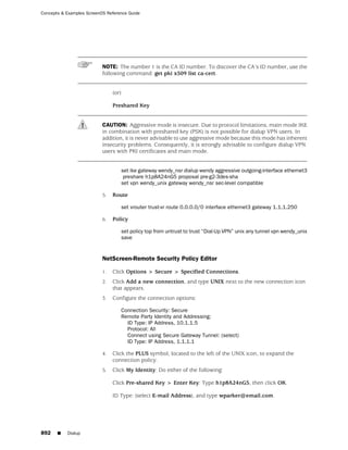 ScreenOS 6.1 Concepts & Examples