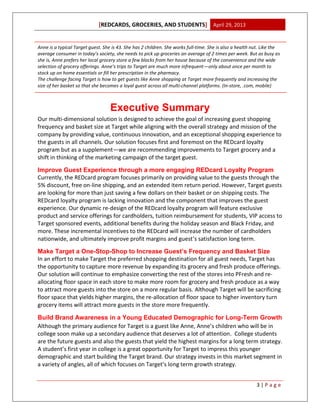 Target Case Study | PDF
