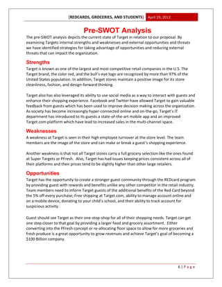 Target Case Study | PDF