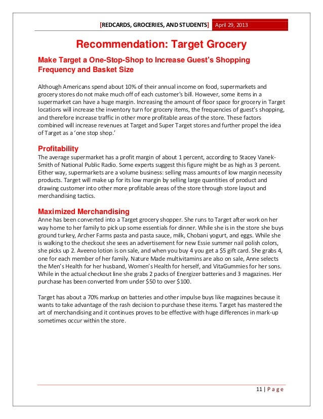 Target Case Study