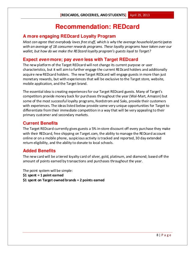 target case study