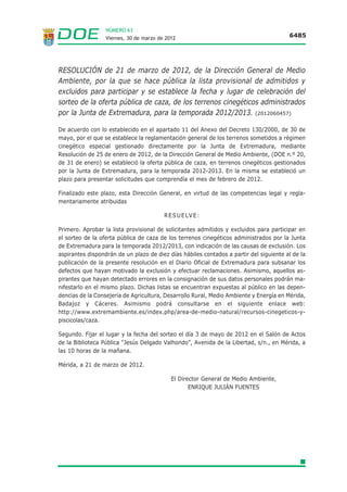 NÚMERO 63
                  Viernes, 30 de marzo de 2012                                           6474




RESOLUCIÓN de 29 de septiembre de 2011, de la Comisión de Urbanismo y
Ordenación del Territorio de Extremadura, por la que se aprueba
definitivamente la modificación puntual n.º 9 de las Normas Subsidiarias de
Planeamiento Municipal de San Vicente de Alcántara, que consiste en modificar
parte del articulado del Título II, Capítulo V (artículos 78, 79 y 80), con el fin
de flexibilizar las condiciones estéticas vigentes en el municipio. (2012060177)

La Comisión de Urbanismo y Ordenación del Territorio de Extremadura, en sesión de 29 de
septiembre de 2011, adoptó el siguiente acuerdo:

Visto el expediente de referencia, así como los informes emitidos por el personal adscrito a la
Dirección General de Ordenación del Territorio y Urbanismo y debatido el asunto.

De conformidad con lo previsto en el art. 7.2.h del Decreto 314/2007, de 26 de octubre, de
atribuciones de los órganos urbanísticos y de ordenación del territorio, y de organización y
funcionamiento de la Comisión de Urbanismo y Ordenación del Territorio, corresponde el co-
nocimiento del asunto, al objeto de su acuerdo, a la Comisión de Urbanismo y Ordenación del
Territorio de Extremadura.

Las competencias en materia de ordenación del territorio y urbanismo se encuentran actual-
mente asignadas a la Consejería de Fomento, Vivienda, Ordenación del Territorio y Turismo,
mediante Decreto del Presidente 15/2011, de 8 de julio, por el que se modifican la denomi-
nación, el número y competencias de las Consejerías que conforman la Administración de la
Junta de Extremadura.

Por Decreto 104/2011, de 22 de julio, se estableció la estructura orgánica básica de la Admi-
nistración de la Comunidad Autónoma de Extremadura, atribuyéndose a la Dirección de Orde-
nación del Territorio y Urbanismo el ejercicio de esta competencia, así como la de asegurar el
funcionamiento de la Comisión de Urbanismo y Ordenación del Territorio de Extremadura.

Puesto que San Vicente de Alcántara no dispone de Normas Subsidiarias de Planeamiento
Municipal adaptadas u homologadas a la ordenación estructural del art. 70.1.1 de la Ley
15/2001, de 14 de diciembre, del Suelo y Ordenación Territorial de Extremadura (LSOTEX),
hasta tanto dicha homologación se produzca, la competencia de aprobación definitiva del pla-
neamiento radicará, en todo caso, en dicho órgano de la Junta de Extremadura.

Cualquier innovación de las determinaciones de los planes de ordenación urbanística deberá
ser establecida por la misma clase de plan y observando el mismo procedimiento seguido pa-
ra la aprobación de dichas determinaciones (art. 80 de la Ley 15/2001 —LSOTEX—).

Respecto del asunto epigrafiado, se ha seguido el procedimiento para su aprobación previsto
en los arts. 77 y ss. de la Ley 15/2001, de 14 de diciembre, del Suelo y Ordenación Territorial
de Extremadura. Sin perjuicio de que sus determinaciones deban ajustarse plenamente, en lo
que se refiere al régimen urbanístico del suelo, la actividad de ejecución, los límites a la po-
testad de planeamiento y el cumplimiento de los estándares mínimos de calidad y cohesión
urbanas, a las nuevas previsiones de la Ley 9/2010 de 18 de octubre que modifica la ante-
rior (disposición transitoria cuarta de la reforma de la LSOTEX).
 