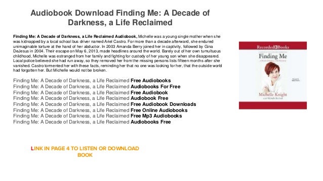 Audiobook Download Android Mp3 Finding Me A Decade of