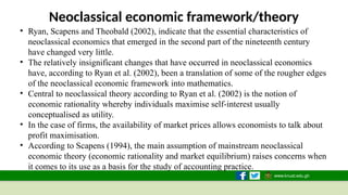 Neoclassical Framework Comprehensive Introduction to Accounting Theory and Its Role in ...