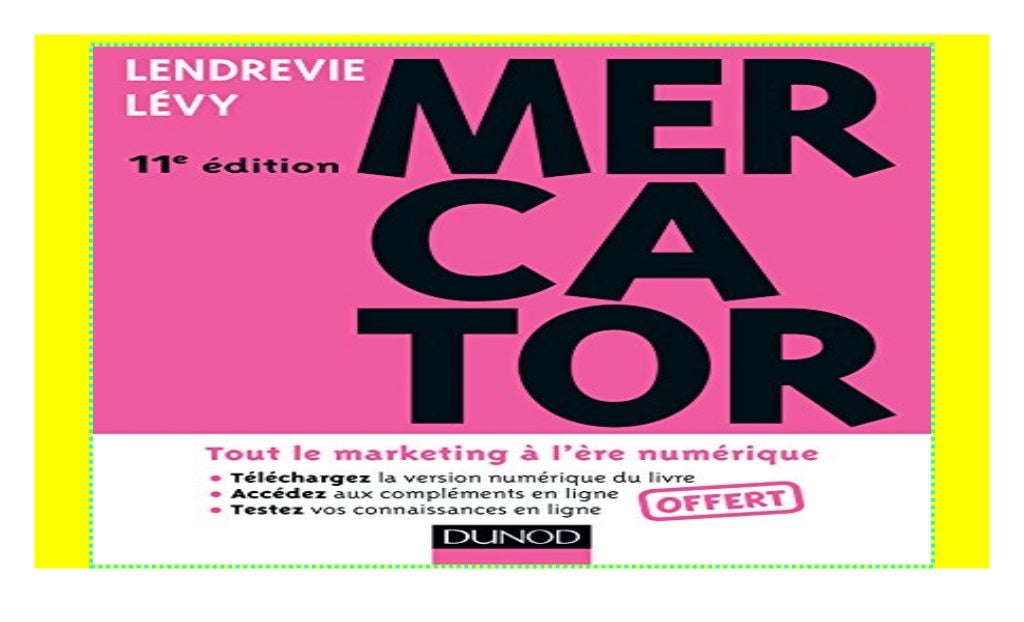 Mercator Théorie Et Pratique Du Marketing Pdf Gratuit