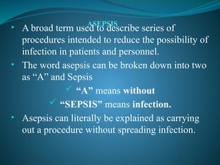 Comprehensive Guide to Asepsis: Medical and Surgical Techniques for ...