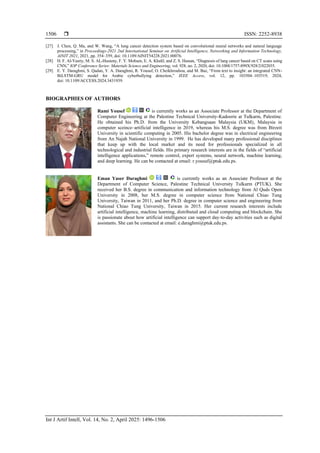 Hybrid model detection and classification of lung cancer | PDF