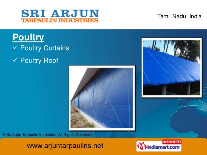 Sri Arjun Tarpaulin Industries Tamil Nadu India
