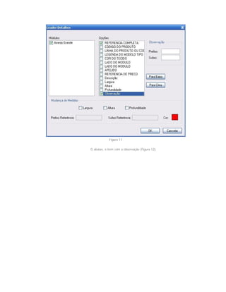 Figura 11
f) abaixo, o item com a observação (Figura 12).
 