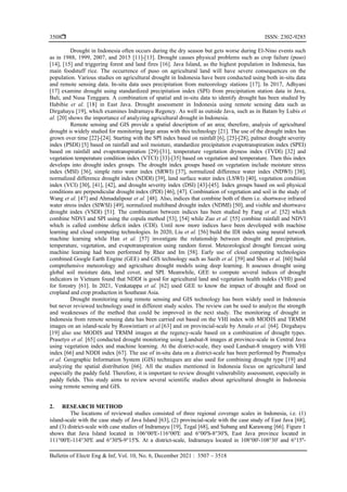 Remote sensing and GIS application for monitoring drought vulnerability ...