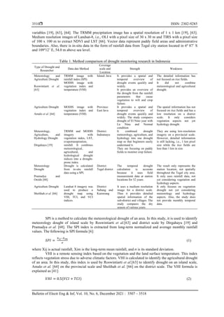 Remote sensing and GIS application for monitoring drought vulnerability ...