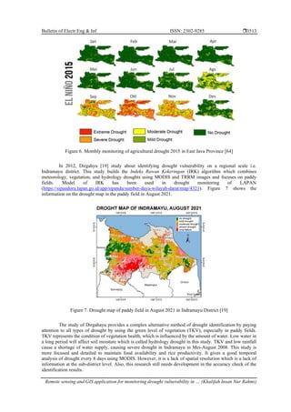 Remote sensing and GIS application for monitoring drought vulnerability ...