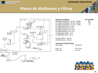 Curso Corto de PLANTA CONCENTRADORA FREEPORT | PPTX