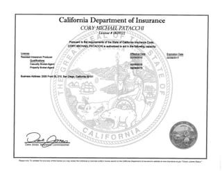 Insurance License 