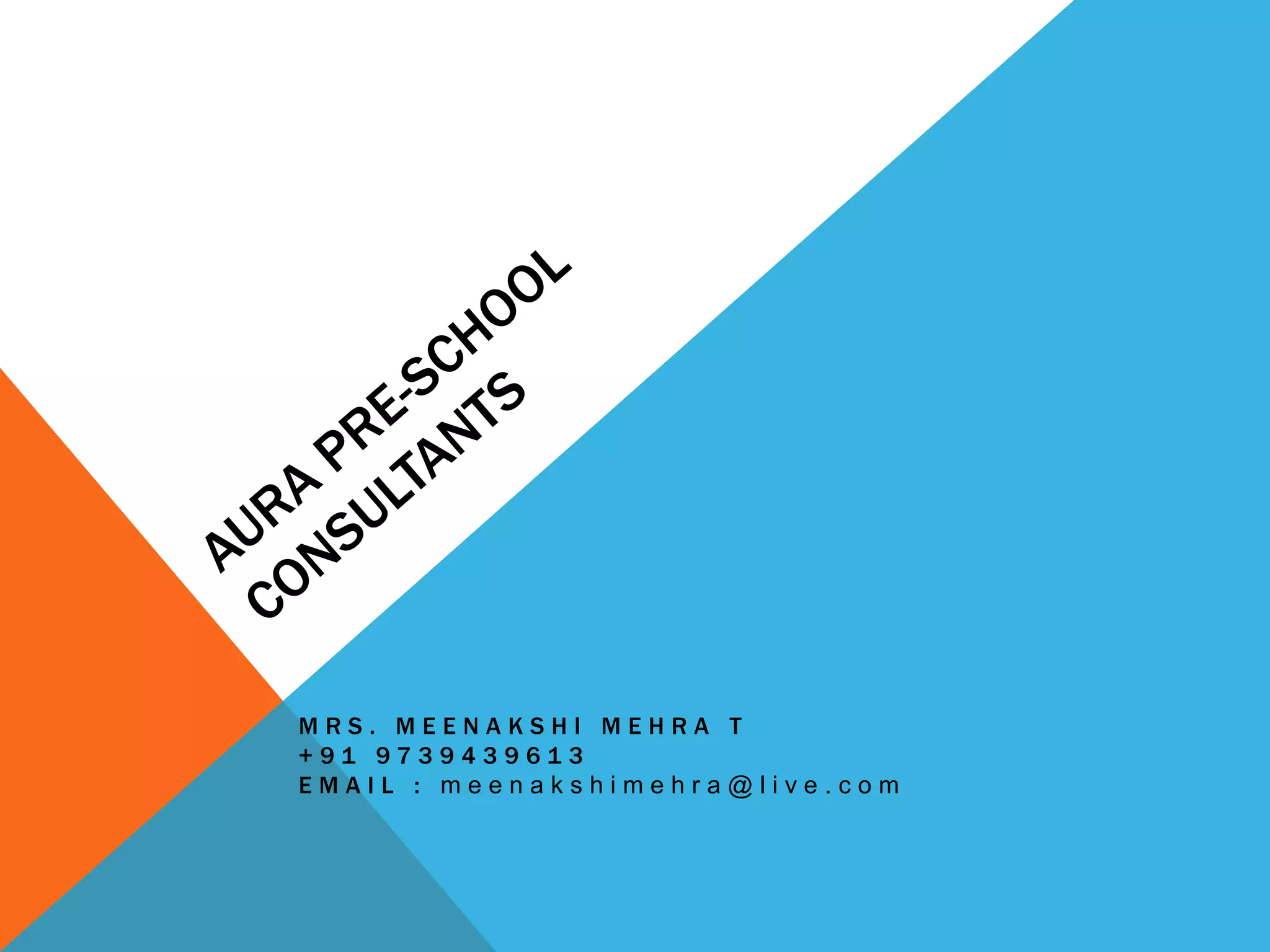 Aura_preschool_consultants PPT