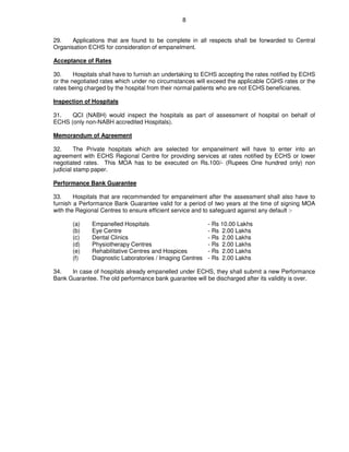 ECHS Application | PDF