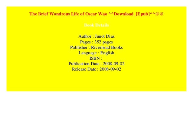 Oscar wao chapter 5 Oscar wao chapter 5