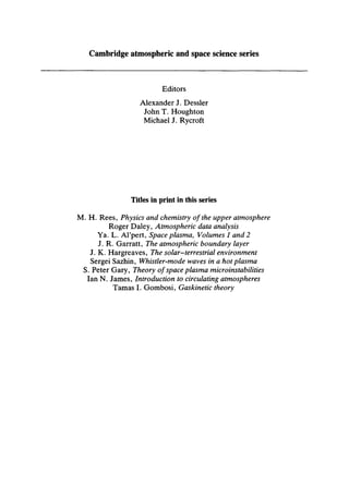 Introduction to Geomagnetically Trapped Radiation Martin Walt | PDF