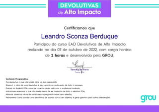 Leandro Sconza Berduque
Powered by TCPDF (www.tcpdf.org)
 