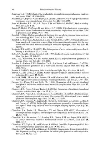 Supercontinuum Generation in Optical Fibers 1st Edition J. M. Dudley | PDF