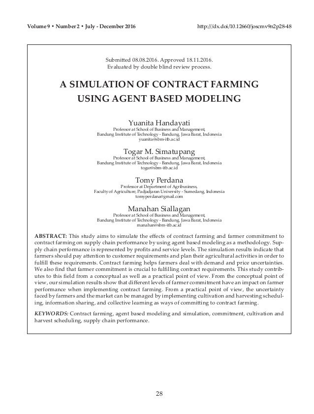 modeling contract pdf