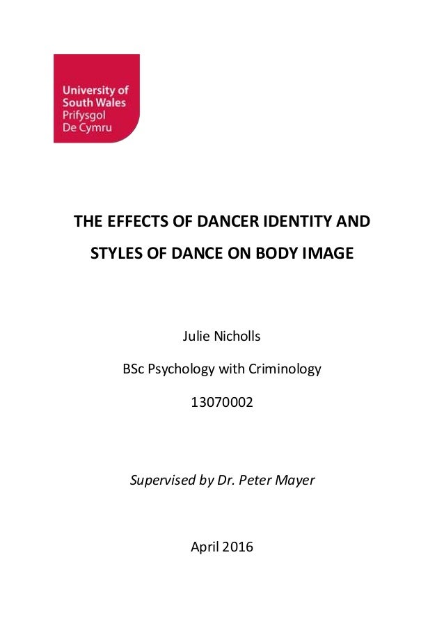 Body image dissertation