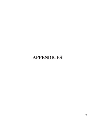 APPENDICES

42
 