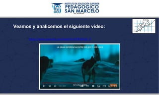 Veamos y analicemos el siguiente video:
https://www.youtube.com/watch?v=FFBrGFcgF_0
 