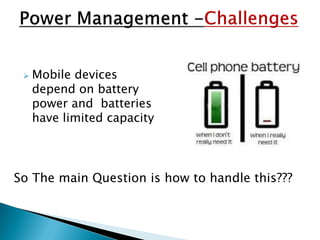 Android System Design And Power Management | PDF