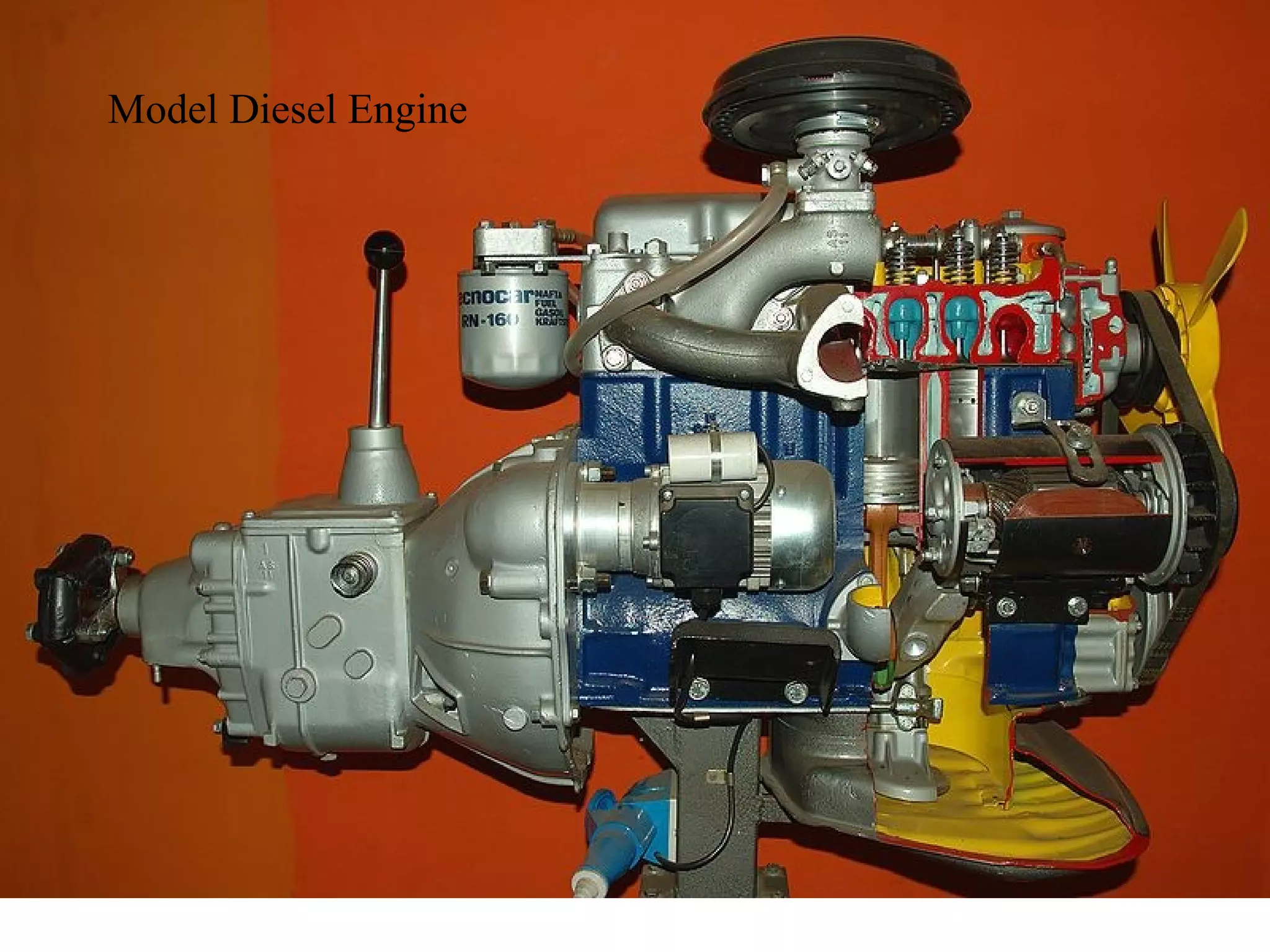 Model Diesel Engine
 