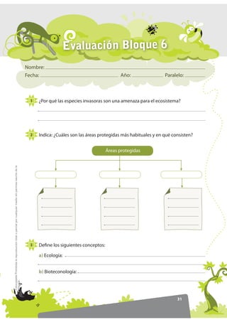 Evaluación Bloque 6
                                                                                                      ...