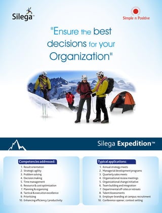 Silega Expedition - Brochure