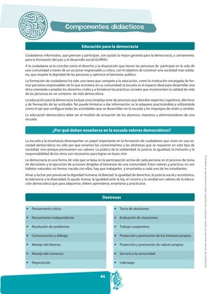 Educación para la democracia

Ciudadanos informados, que piensan y participan, son quizás la mejor garantía para la democr...