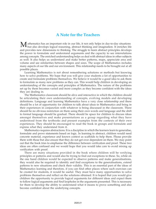 Mathematics Textbook for Class VI 1st Edition Shveta Uppal | PDF