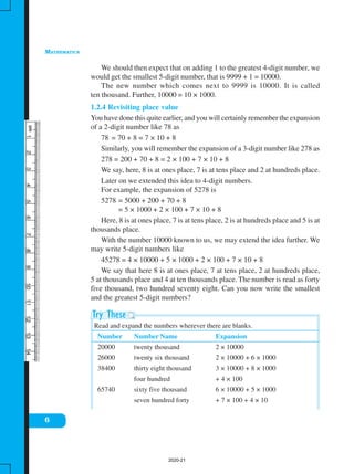 Mathematics Textbook for Class VI 1st Edition Shveta Uppal | PDF