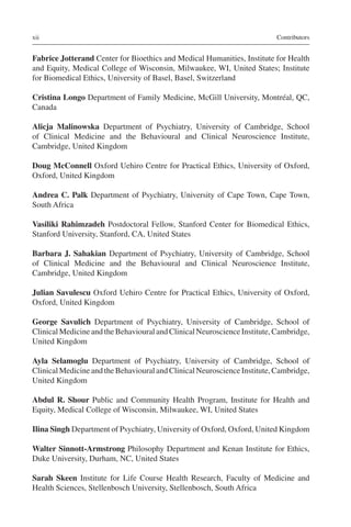 Global Mental Health and Neuroethics 1st Edition Dan J. Stein (Editor ...